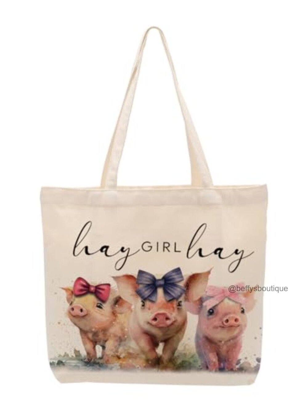 Canvas Tote Bag for Women Girls Animal Lovers Reusable Grocery Shopping Bag